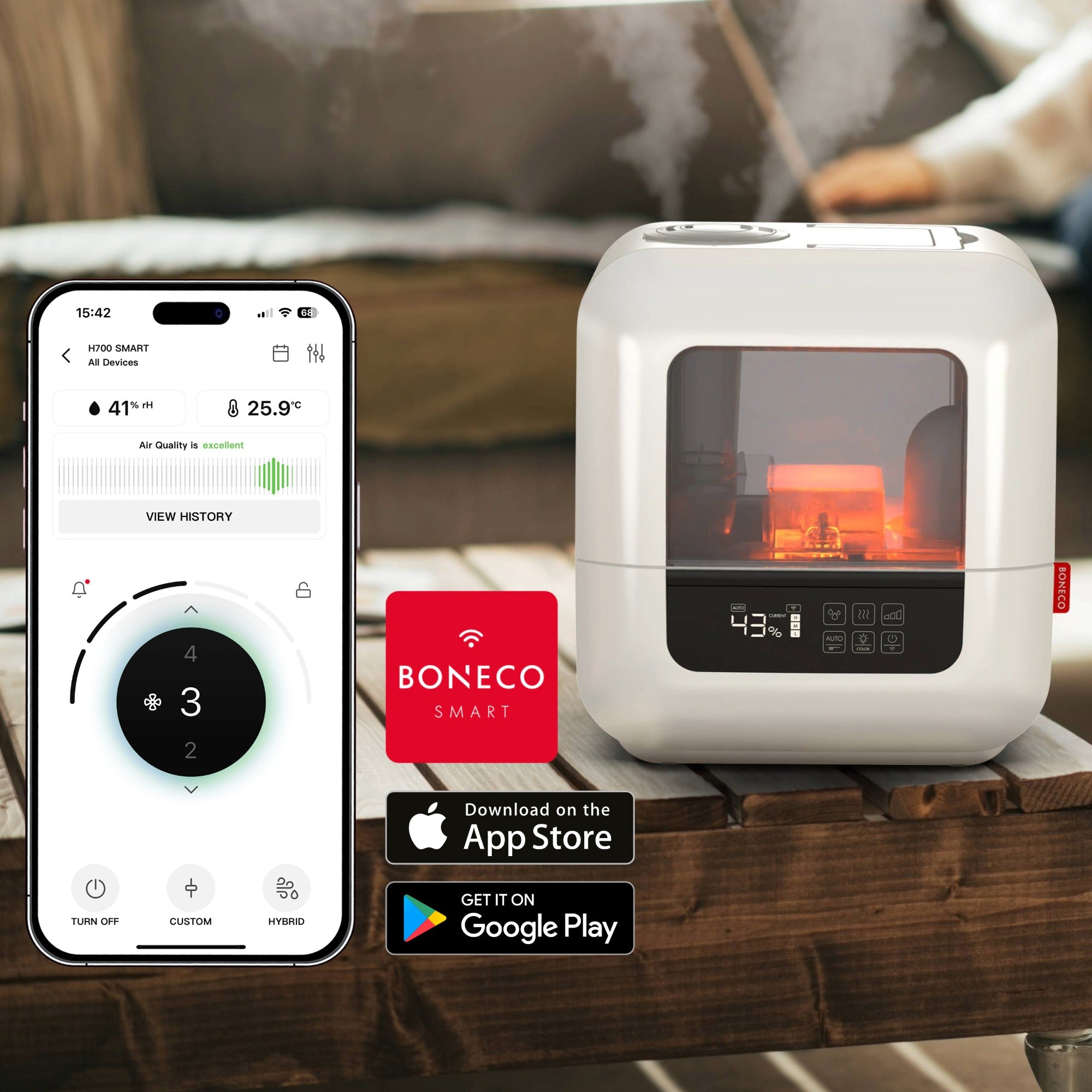 Humidifier Ultrasonic U700 SMART
